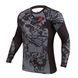 Рашгард Peresvit Hokusai Rashguard Long Sleeve Blood, Чорний-Сірий, L