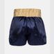 Тайські шорти Venum Classic Muay Thai Shorts Navy Blue Gold, M