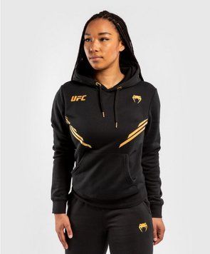 ЖІноча худі Venum UFC Fight Night Black Gold, Чорний, S