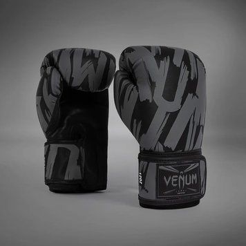 Боксерские перчатки Venum Graffiti Boxing Gloves Urban Charcoal, 16 oz