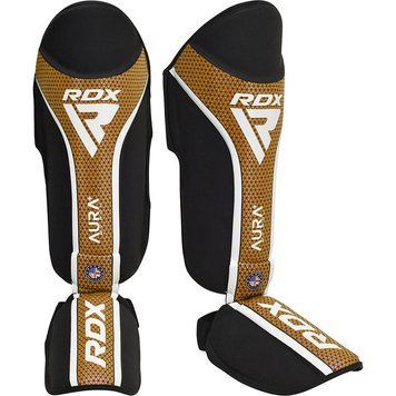 Защита голени RDX Shin Instep Guard Aura Plus T-17 Golden, S