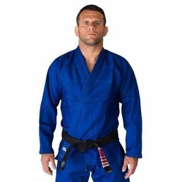 Кимоно для бразильского джиу-джитсу Blank Kimonos Lightweight Синее A0