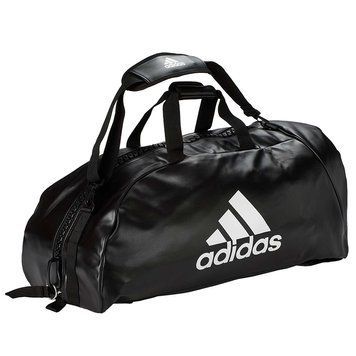 Спортивна сумка-рюкзак Adidas 2in1 Bag "Martial arts" PU, adiACC051 Чорна L