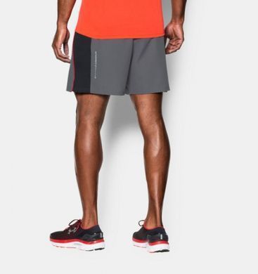 Шорты Under Armour Coolswitch Run Grey, Cерый, S