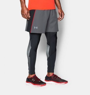 Шорты Under Armour Coolswitch Run Grey, Cерый, S
