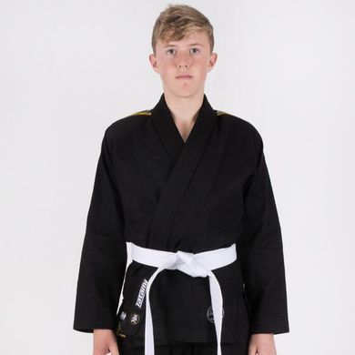 Дитяче кімоно для бразильського джиу-джитсу Tatami Nova Absolute Чорне M1