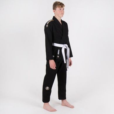 Дитяче кімоно для бразильського джиу-джитсу Tatami Nova Absolute Чорне M1