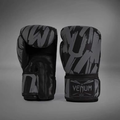 Боксерские перчатки Venum Graffiti Boxing Gloves Urban Charcoal, 16 oz