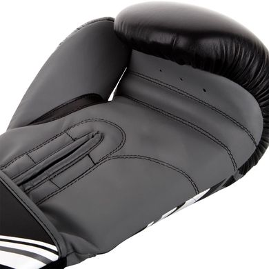 Боксерские перчатки Ringhorns Nitro Черные с серым, 10oz, 10oz