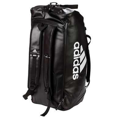 Спортивная сумка-рюкзак Adidas 2in1 Bag "Martial arts" PU, adiACC051 Черная, L