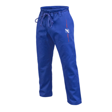 Жіноче кімоно для бразильського джиу-джитсу Hayabusa Valor Lightweight (Штани Twill) Синє F0