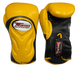 Боксерские перчатки Twins Velcro Extra Design BGVL6 Black Yellow, 16 oz