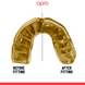 Капа OPRO Self-Fit GEN5 Gold Level Black Grillz, Чорний