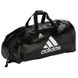 Спортивна сумка-рюкзак Adidas 2in1 Bag "Martial arts" PU, adiACC051 Чорна, L