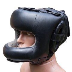Шлем боксерский для тренировок с бампером Firepower FPHG6 Черный, M, M