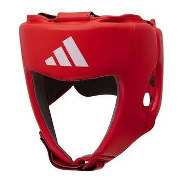 Боксерський шолом Adidas з ліцензією IBA | червоний | ADIIBAH1C