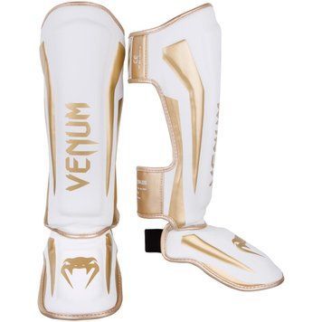 Захист гомілки Venum Elite Standup Shinguards White Gold, M