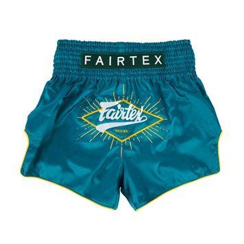 Тайские шорты Fairtex BS1907 Focus Green, XS