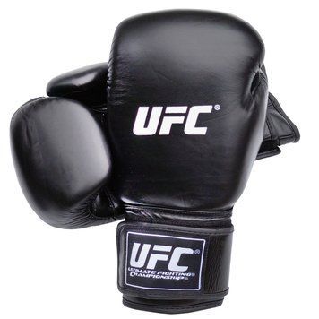 Боксерские перчатки UFC CL training Черные 16oz