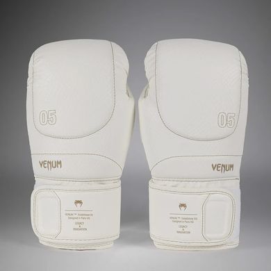 Боксерські рукавиці Venum Impact Evo Scales Boxing Gloves Ivory, 10 oz
