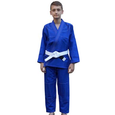 Детское кимоно для бразильского джиу-джитсу Firepower Standart 2.0 Синее, М1, M1