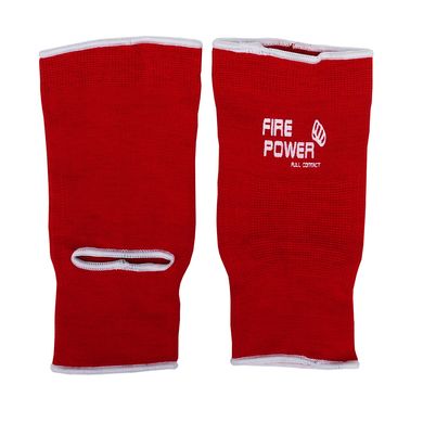 Защита голеностопа (бандаж) FirePower FPAG1 Красный, S, S