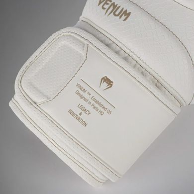 Боксерські рукавиці Venum Impact Evo Scales Boxing Gloves Ivory, 10 oz
