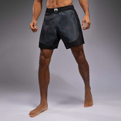 Шорти для ММА Venum Technical 3.0 Fight Shorts Graphite, Чорний, XL