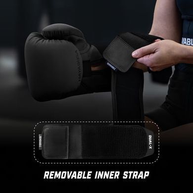 Боксерские перчатки Hayabusa T360 Boxing Gloves Black, 10 oz