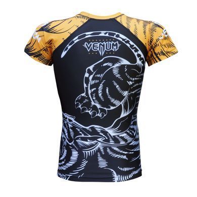 Детский рашгард с коротким рукавом VENUM Repliсa Kids Tiger YXL