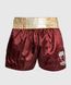 Шорты для тайского бокса Venum Muay Tha&iuml; Short Classic Burgundy Gold White, XS