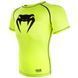 Компресійна футболка Venum Contender 3.0 Compression T-shirt Short Sleeves Yellow/Black, Зелений, M
