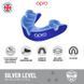 Капа Opro Self-fit GEN5 Silver Red Dark Blue, Червоний