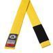 Детский пояс для кимоно Peresvit Kids BJJ Gi Belt Solid Yellow, Жёлтый, M0