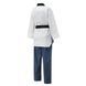 Добок для тхеквондо ADIDAS POOMSAE для хлопців | біло-синій | adiTPYM02