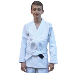 Детское кимоно для бразильского джиу-джитсу Firepower Standart 2.0 Белое, M0, M0