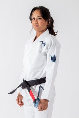Женское кимоно для бразильского джиу-джитсу Kingz Nano 2.0 Белое, F0, F0