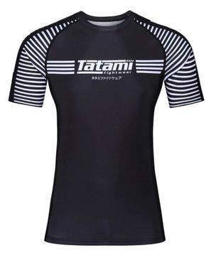 Рашгард з коротким рукавом Tatami IBJJF2 Ranked Чорний XS