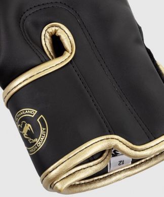 Боксерские перчатки Venum Elite Dark Camo Gold, 8 oz