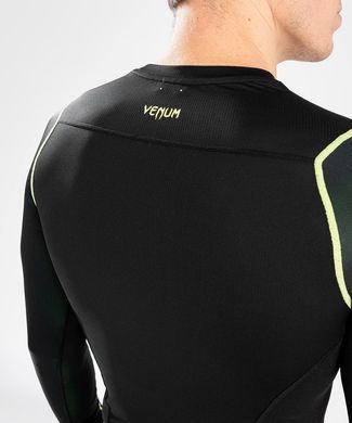 Рашгард Venum Fusion 2.0 Rashguard Long sleeves Black Yellow, Черный, S