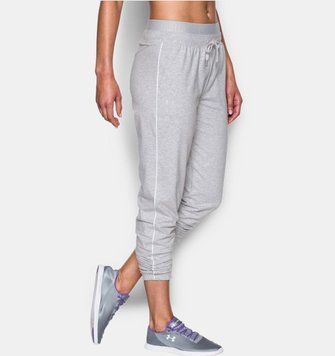 Жіночі штани Under Armour Favorite Jogger Slim Leg Gray, Cірий, S