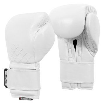 Боксерские перчатки Title Boxing Ko-Vert Training Gloves White, 12 oz