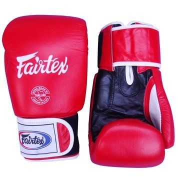 Боксерские перчатки FAIRTEX Replaсa Красные 10oz