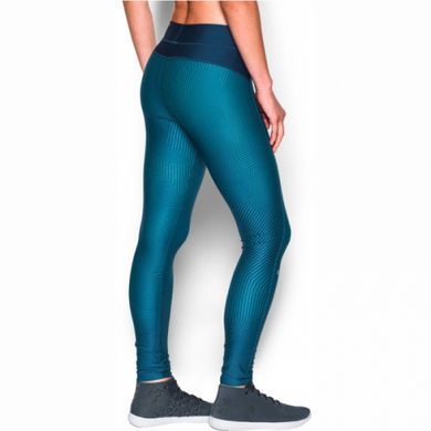 Жіночі компресійні легінси Under Armour HeatGear Armour Printed Legging Blue, Синій, M