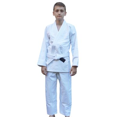 Детское кимоно для бразильского джиу-джитсу Firepower Standart 2.0 Белое, M0, M0
