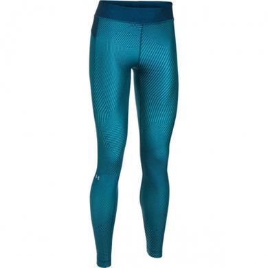 Жіночі компресійні легінси Under Armour HeatGear Armour Printed Legging Blue, Синій, M