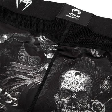 Компрессионные штаны Venum Art Spats Black White, Черный, S