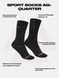 Спортивные носки Peresvit Sport Socks AG+ Quarter White (3 пары), 40-44