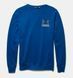 Реглан Under Armour Tri-Blend Fleece Crew Neck Royal, Синій, M