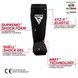 Захист гомілки RDX Hosieri Shin Instep Guard Black White, M